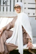 ⁦طرحة خامة سفنجة⁩ - الصورة ⁦4⁩