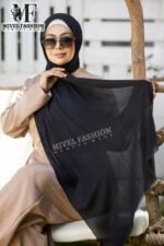 ⁦طرحة خامة سفنجة⁩ - الصورة ⁦3⁩