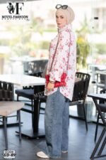 ⁦شيميز قصير مشجر⁩ - الصورة ⁦2⁩